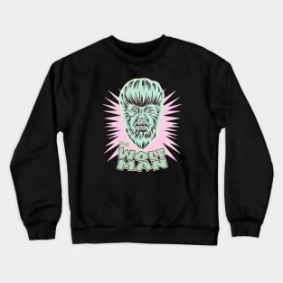 The candy Wolf Man by Bad Taste Forever Crewneck Sweatshirt